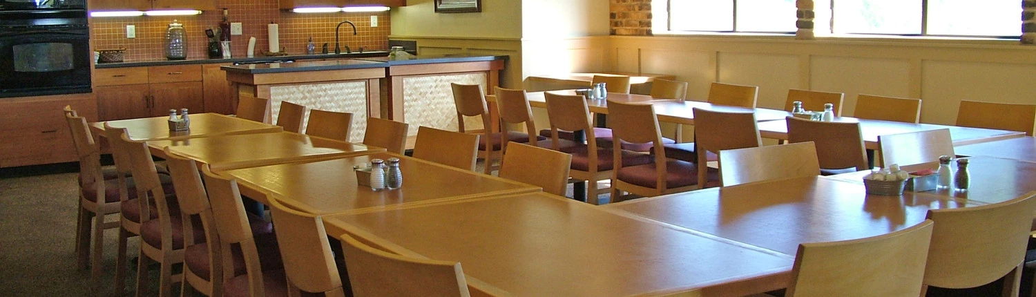 Community room at Buehler's in Canton Ohio
